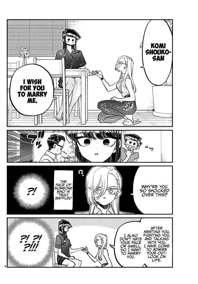 Komi-san wa Komyushou Desu Chapter 392 4